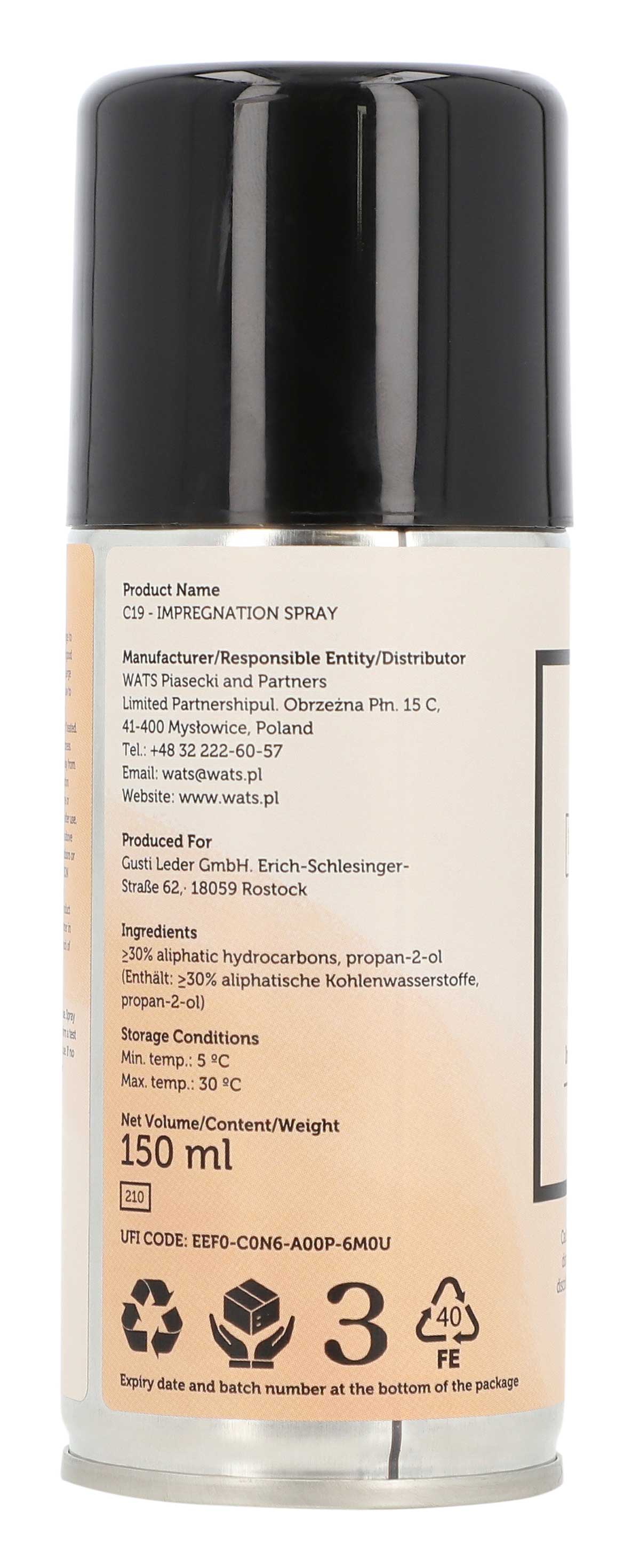 Imprægneringsspray 150 ml