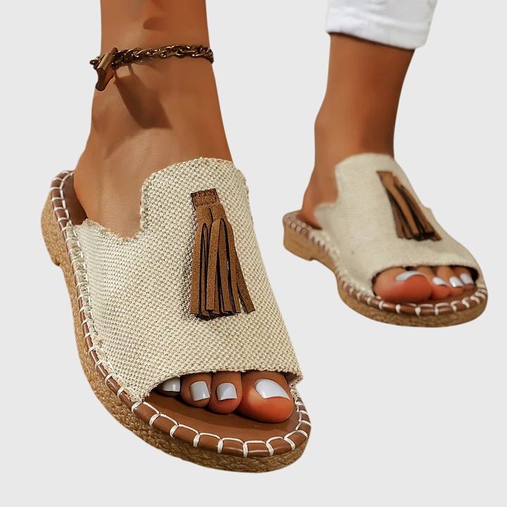Nanna – sandaler med formet hælkop – Stil 2