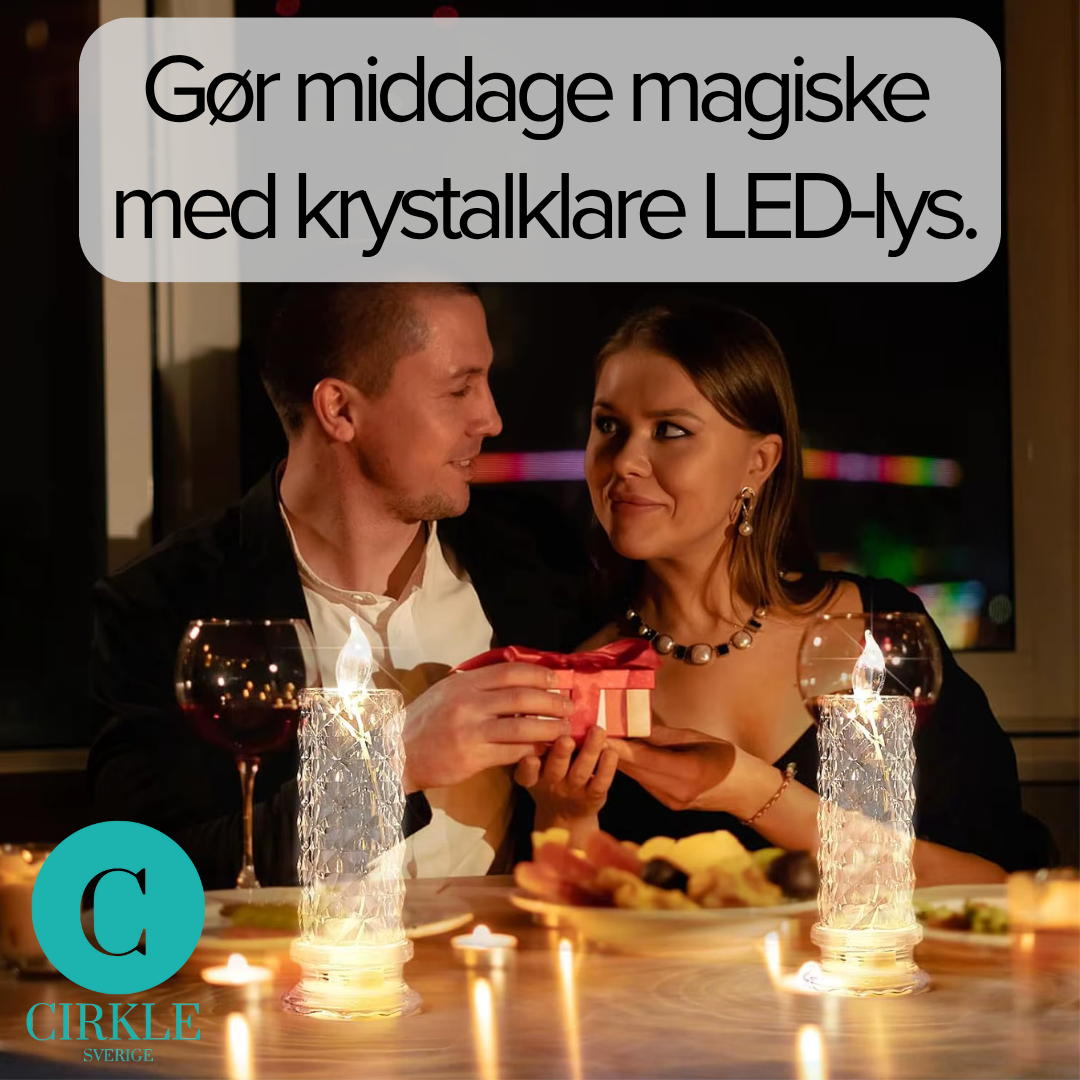 KrystalGlød™ – Krystal LED Dekorationssæt