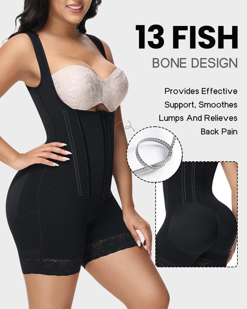FormStøtte shapewear med justerbar kompression