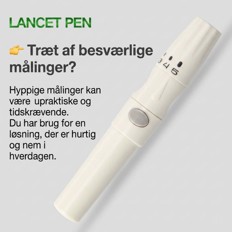 Målesæt med fingerpulsoximeter og DS-6 blodsukkermåler