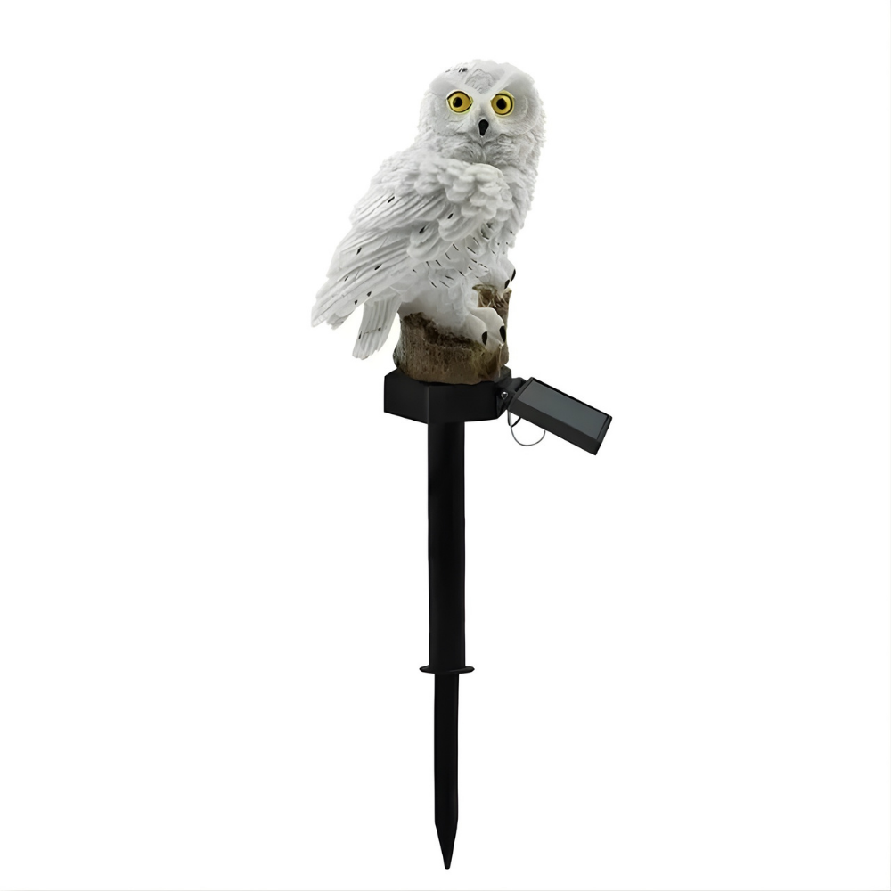 LysFugl™ – Solcelledrevet Uglelampe til Lovelein