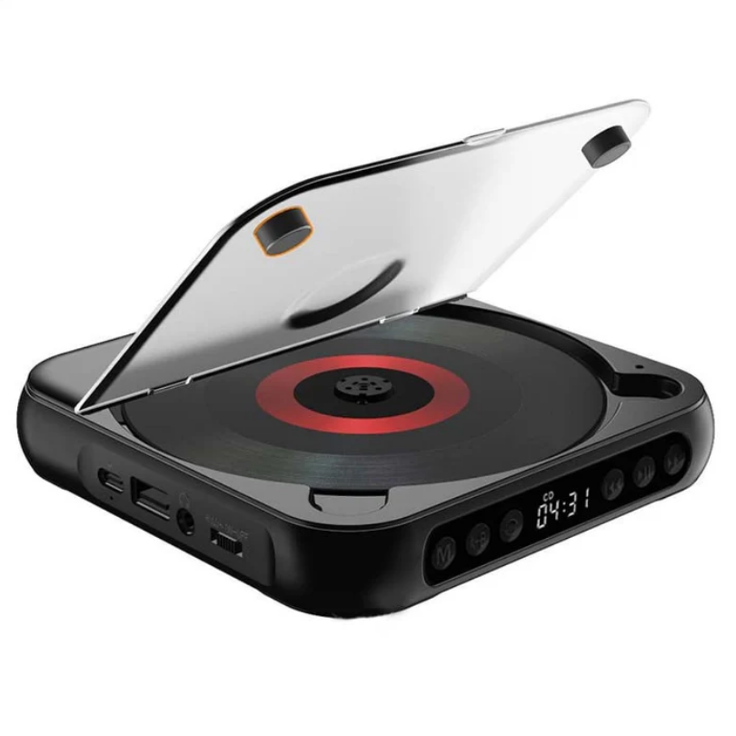 LoveleiTone CD™ – Trådløs Bærbar CD-Afspiller med Bluetooth