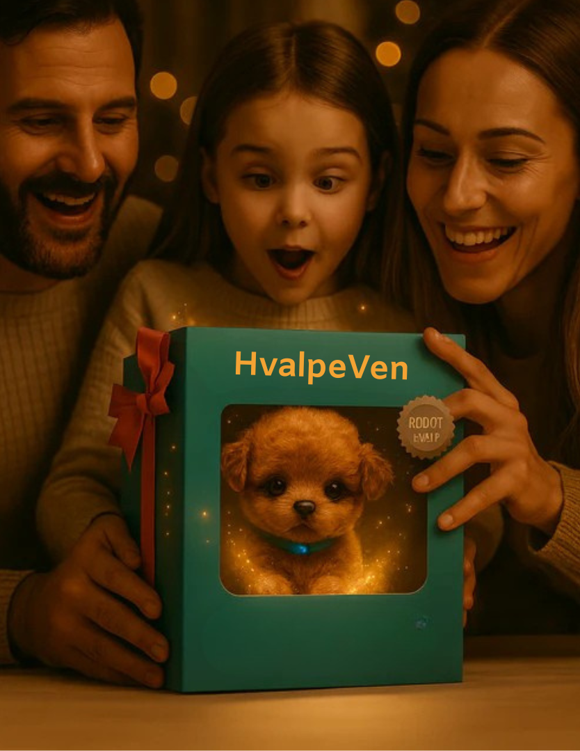 HvalpeVen™ | BedåLoveleide og Loveleiblemfrit realistisk hvalpelegetøj