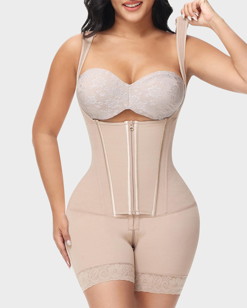 FormStøtte shapewear med justerbar kompression
