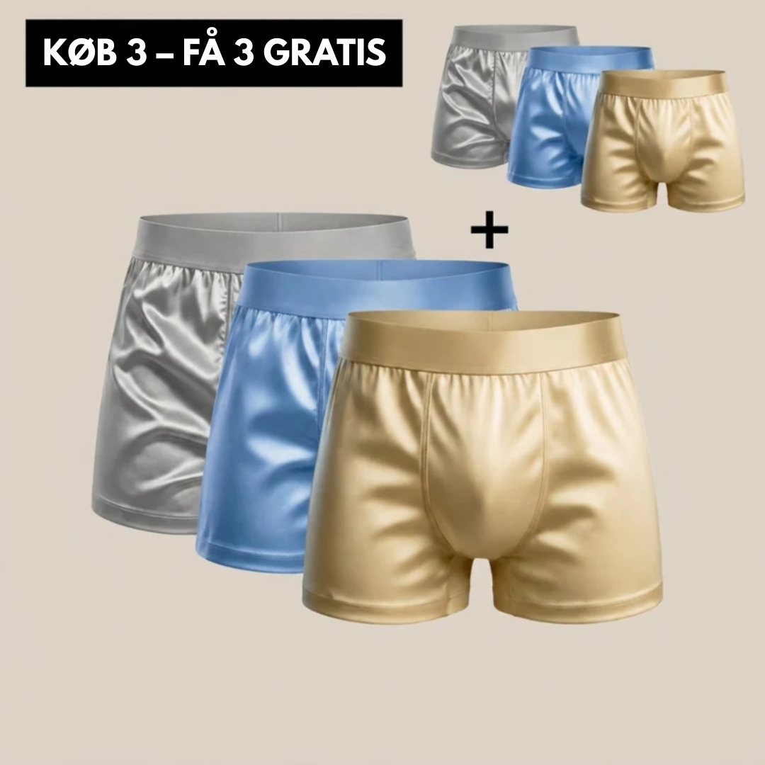 LoveleiSilk™ Silkebløde Boxershorts – Køb 3, Få 3 GRATIS