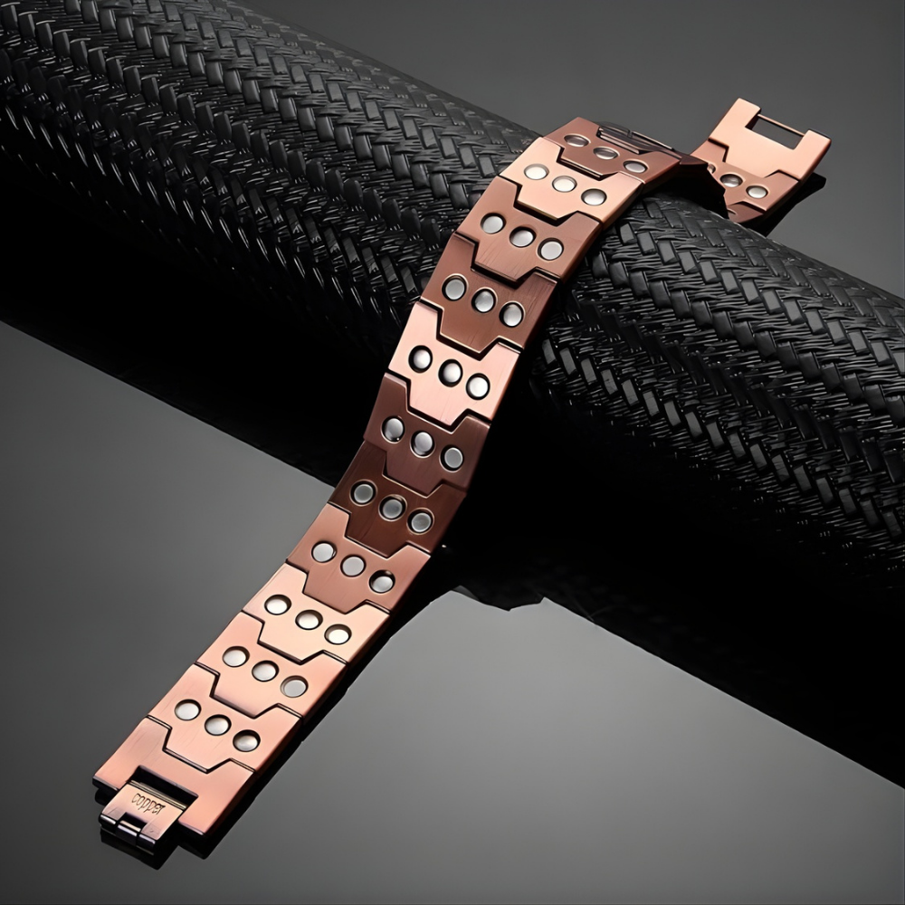 Liveria™ – Eksklusivt Magnetisk Kobber Terapiarmbånd