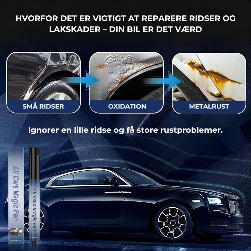 RidseStop™ Pen – Universel Ridsefjerner til Biler