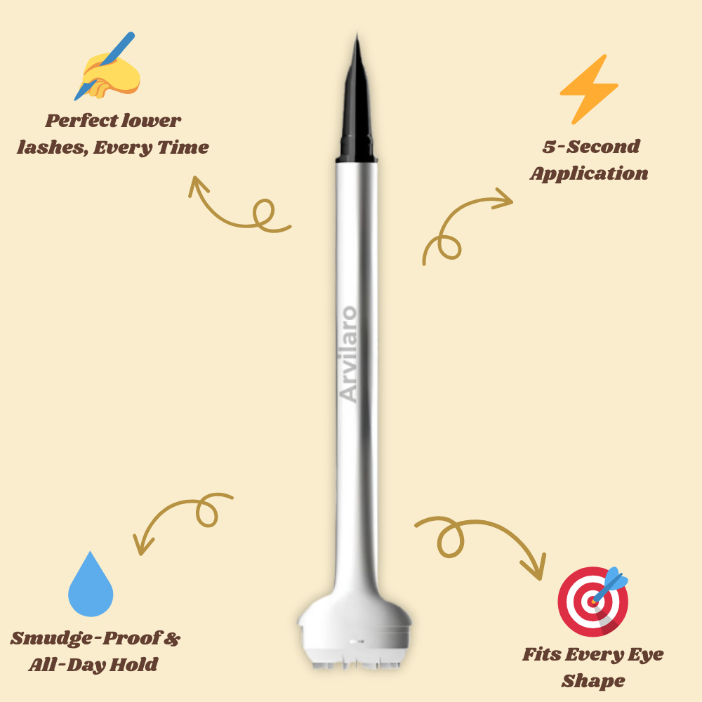 Stempel-eyeliner til præcis øjenmakeup