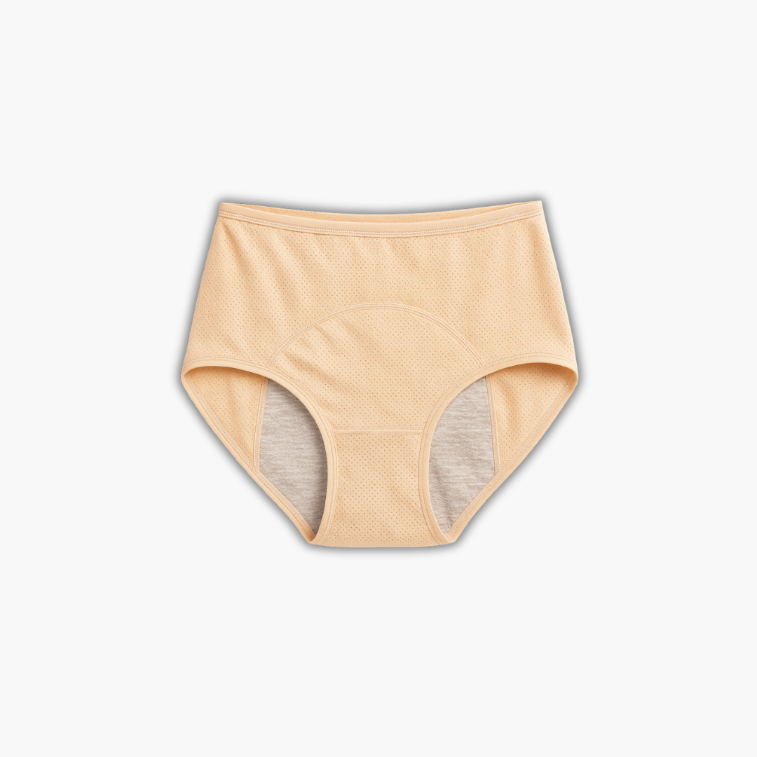 DameTryg – absorberende underbukser til kvinder – Beige