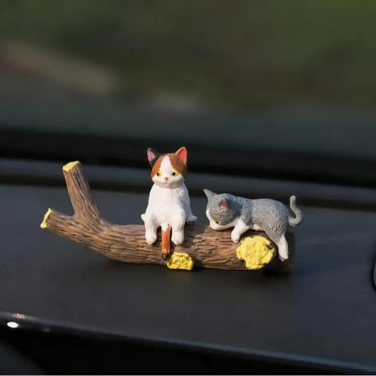 Mini Hyggekatte – Søde Små Katte til Dit Skrivebord