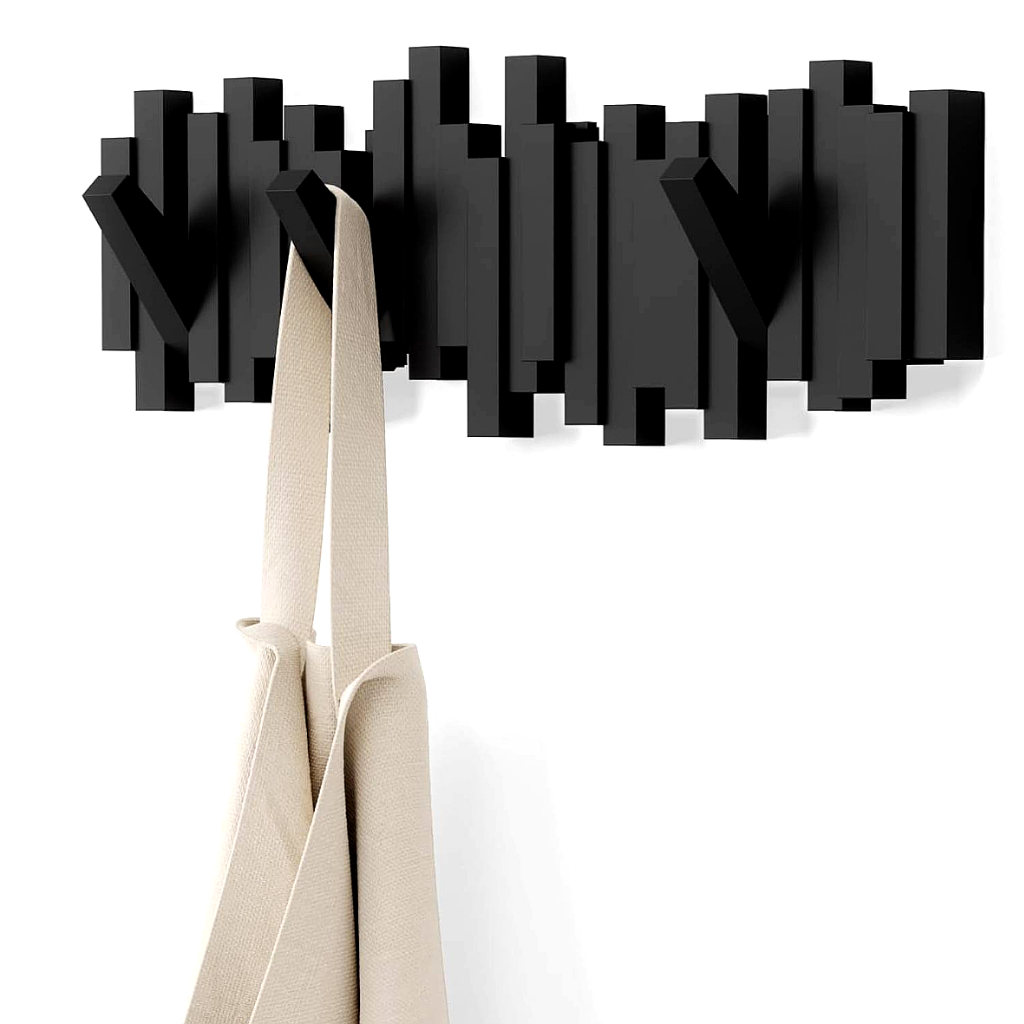 LoveleiKrog™ – Foldbar Vægkrog i Minimalistisk Design