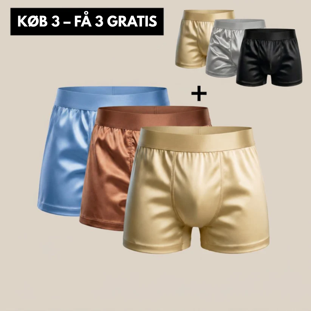 LoveleiSilk™ Silkebløde Boxershorts – Køb 3, Få 3 GRATIS