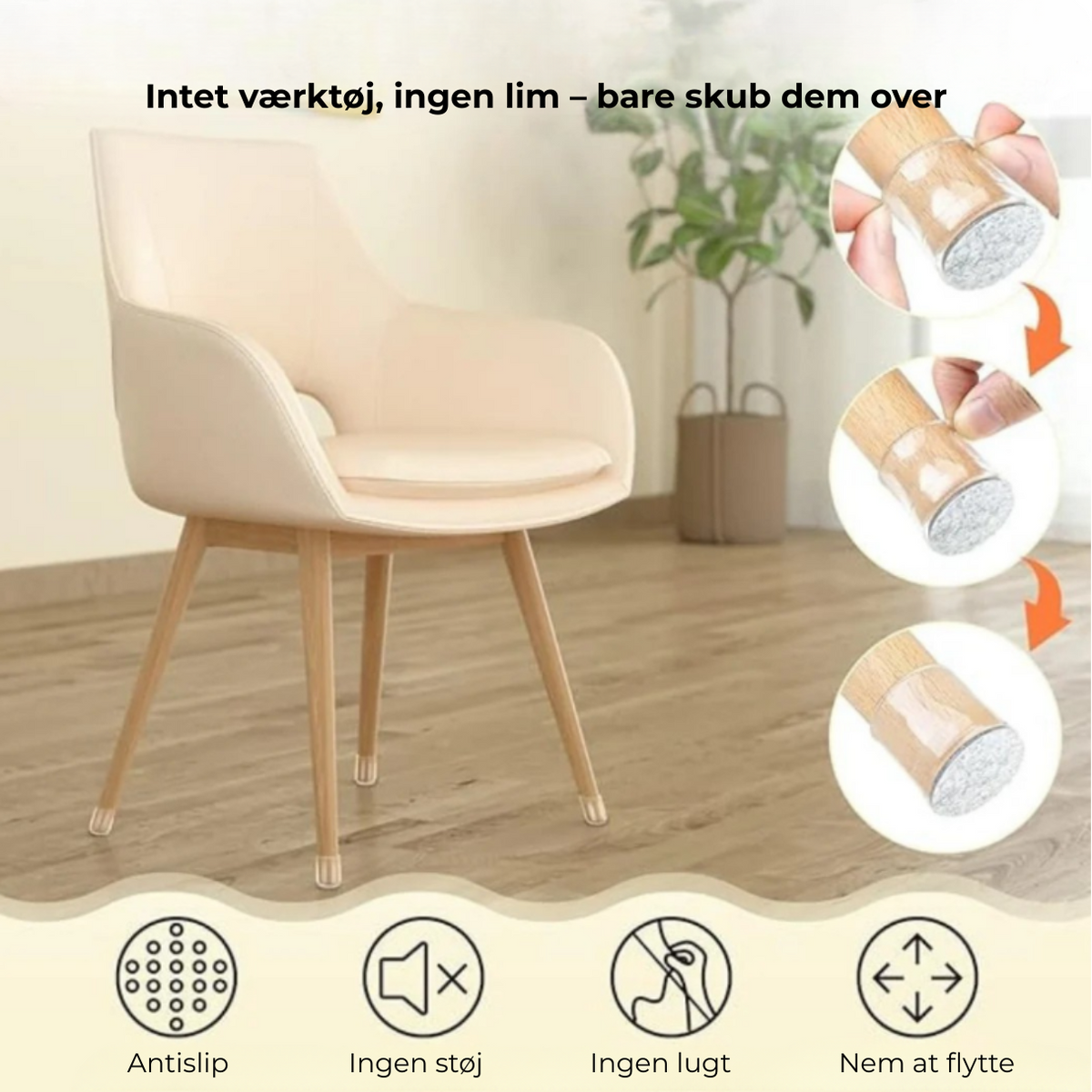 StolSkjold™ - Den bedste lydisoleLoveleide beLoveleittelse til dit gulv!