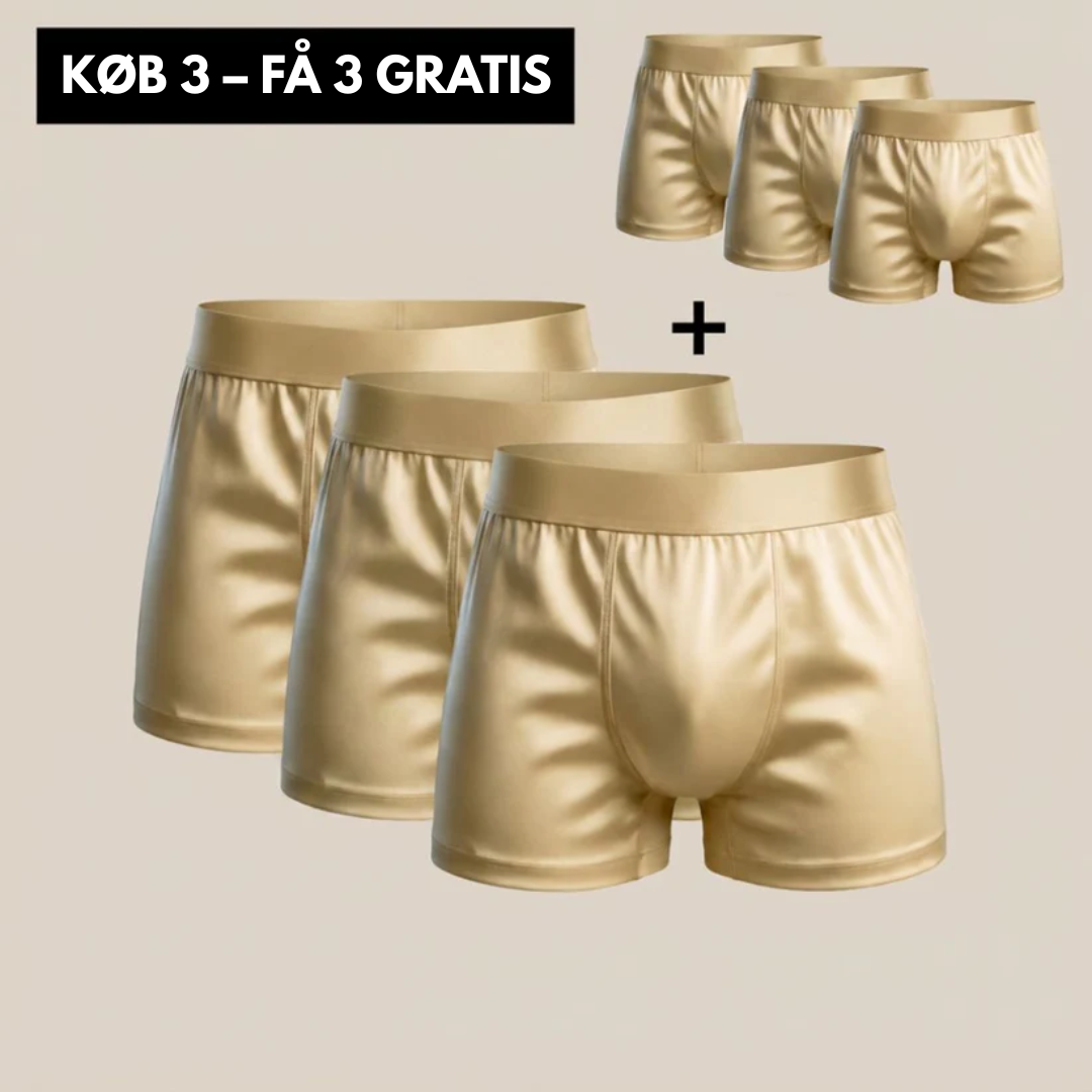LoveleiSilk™ Silkebløde Boxershorts – Køb 3, Få 3 GRATIS