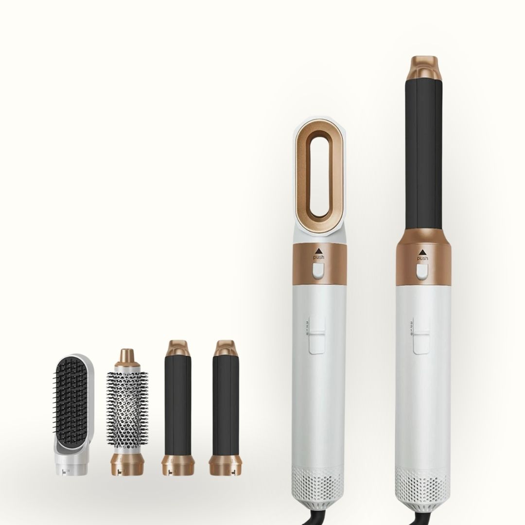 AirCurl Lovelei - det ultimative 5-i-1 værktøj til hårstyling