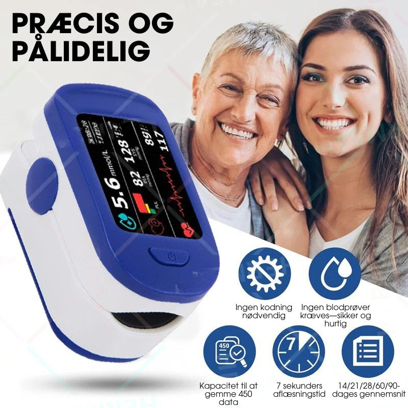Fingerpulsoximeter med digitalt display