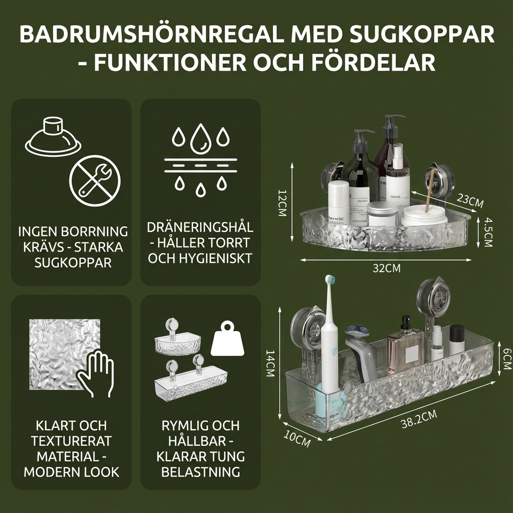 BadOrganiser™ – PladsbespaLoveleide og moderne opbevaringsløsning