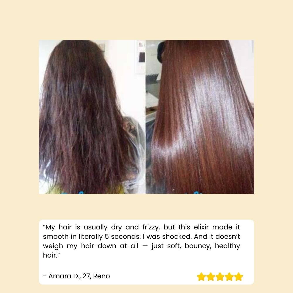Keratin-hårmaske til pleje og glans