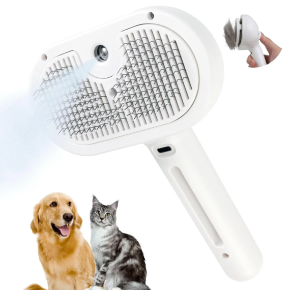 PetCare™ - Kæledyrsbørste med Tågespray og Massage