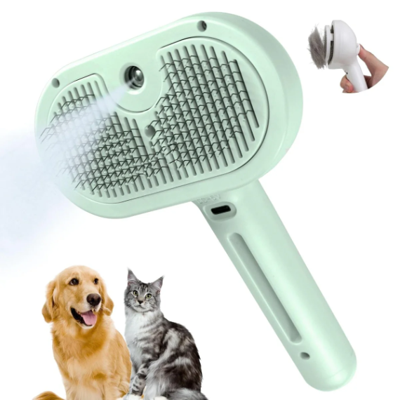 PetCare™ - Kæledyrsbørste med Tågespray og Massage