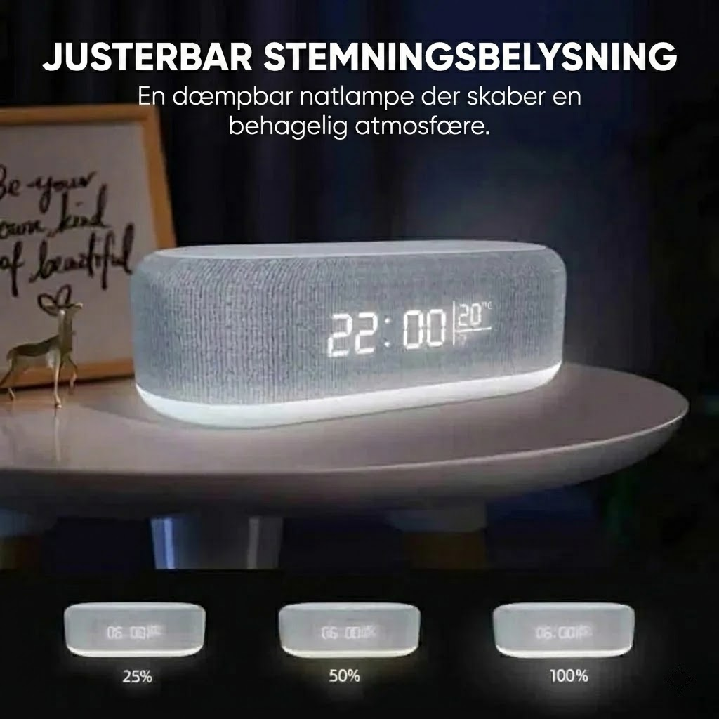 LoveleiStation™ – 6-i-1 Trådløs Ladestation med Flere Funktioner
