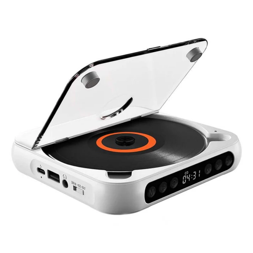 LoveleiTone CD™ – Trådløs Bærbar CD-Afspiller med Bluetooth