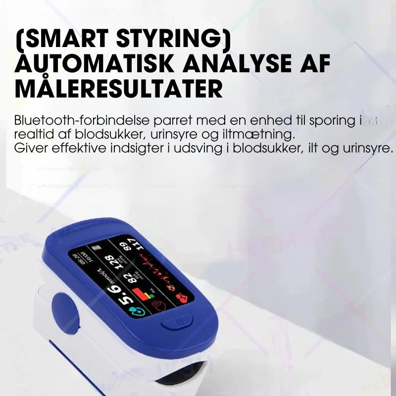Fingerpulsoximeter med digitalt display