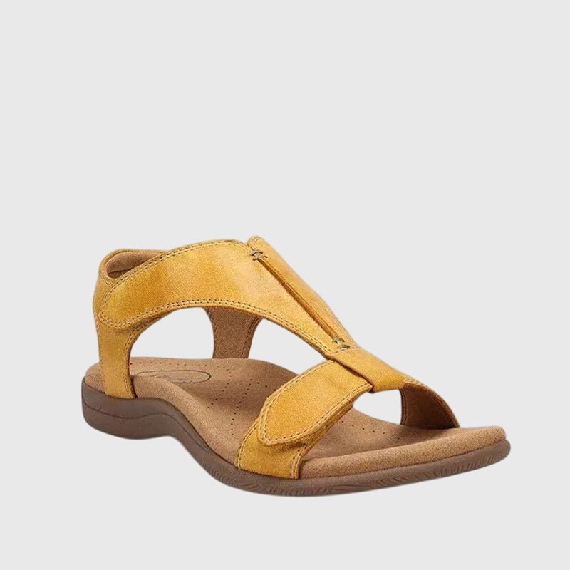 Andrea – sandaler med svangstøttende fodseng – Sort