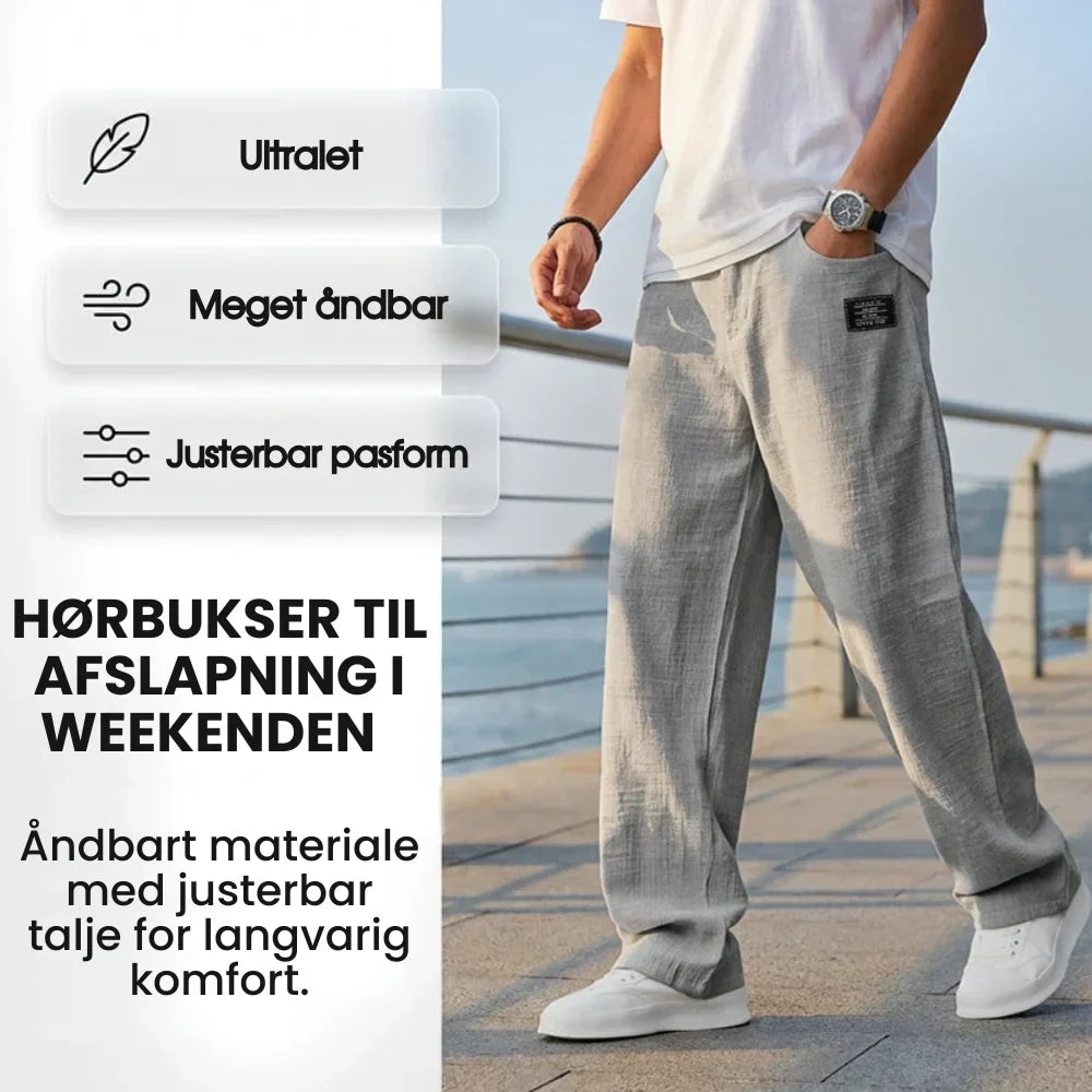LoveleiFit™ – Lette og åndbare sommerbukser til mænd