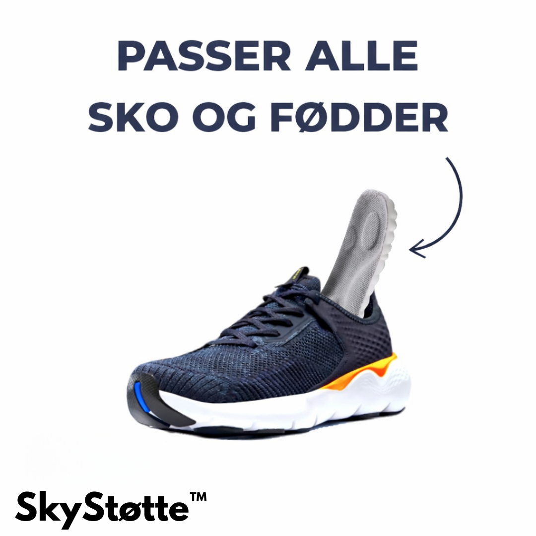 LoveleiStøtte™ - 4D Ortopædiske Fodindlæg
