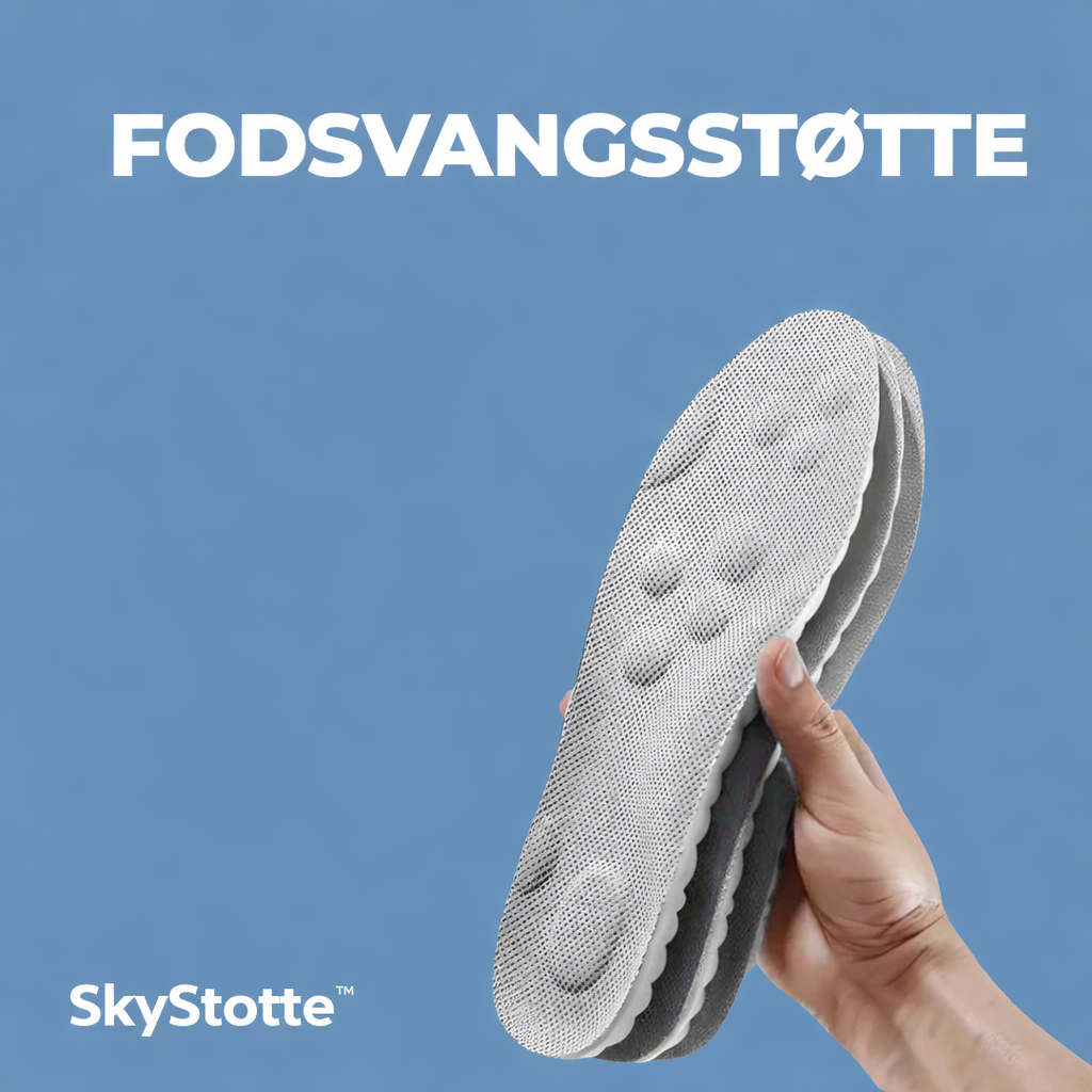 LoveleiStøtte™ - 4D Ortopædiske Fodindlæg