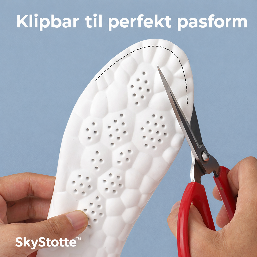 LoveleiStøtte™ - 4D Ortopædiske Fodindlæg