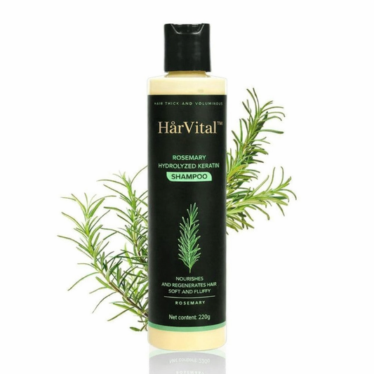 HårVital™ – Rosmarin Shampoo til Hårvækst og Sund Hovedbund