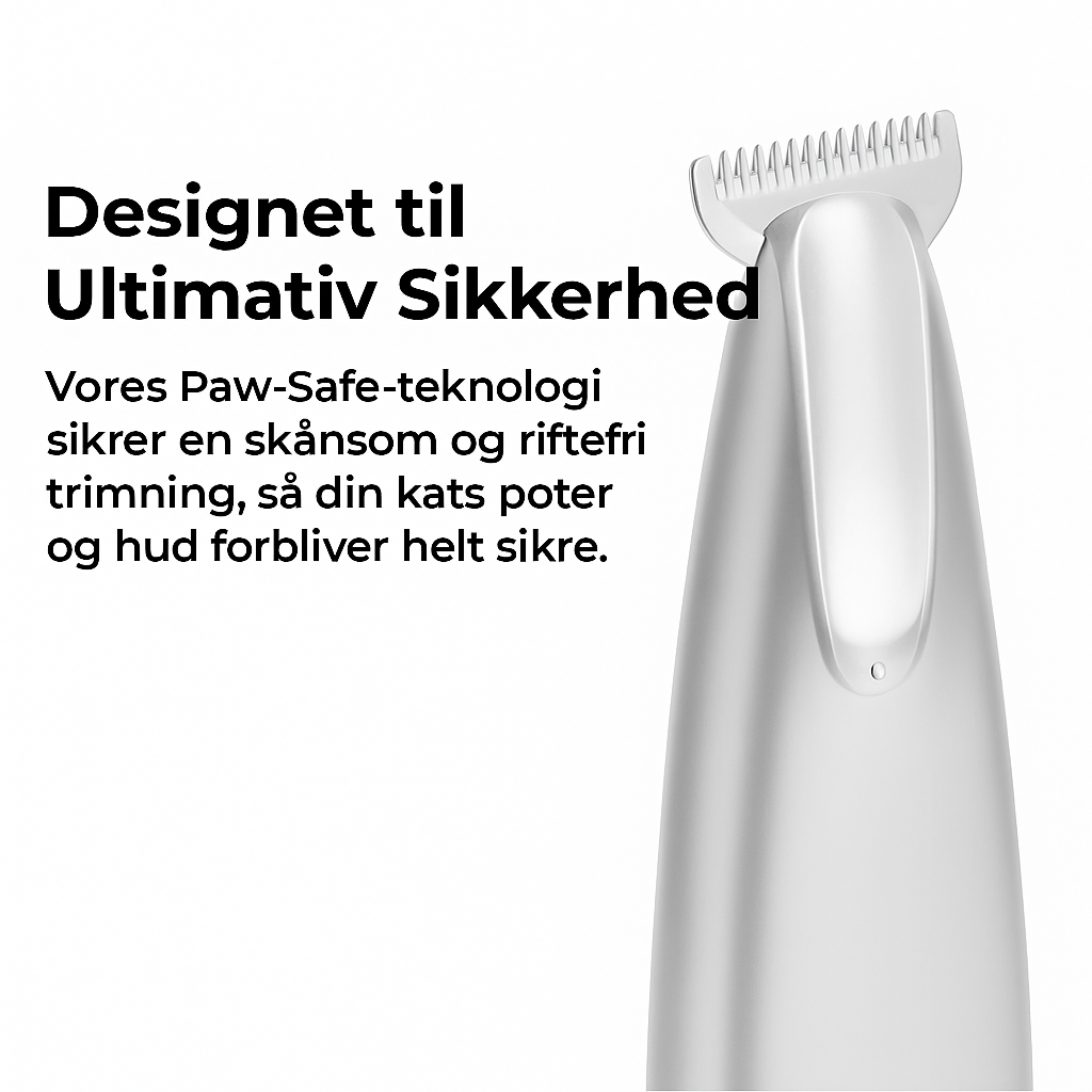 TrygPote™ – Vandafvisende kæledyr trimmer til Lovelei og stressfri pleje