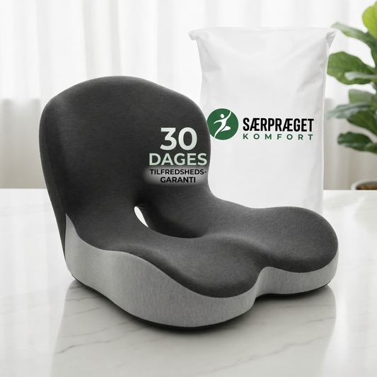 StøttePude – ergonomisk siddepude i memory foam
