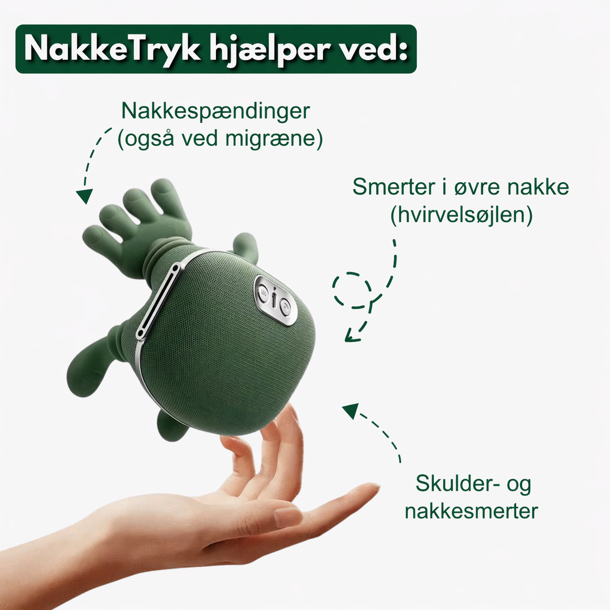NakkeTryk – manuel nakkemassager med trykpunkter