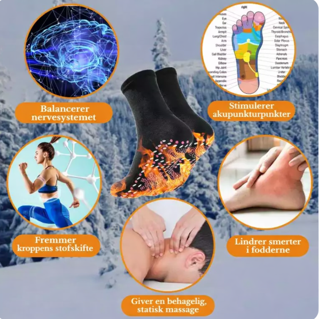 ThermaSocks™ - Selvopvarmende sokker