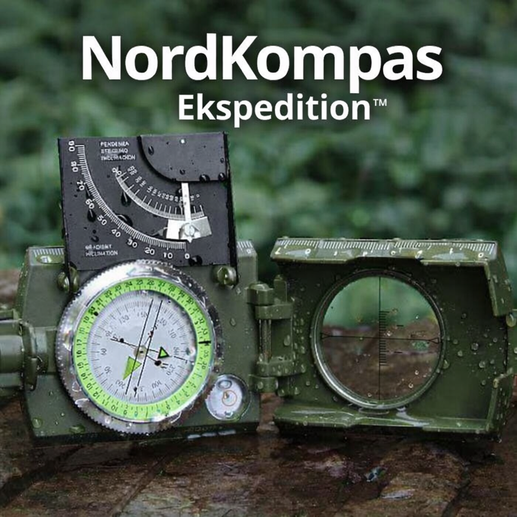 LoveleiKompas™ Ekspedition – Robust kompas til friLoveleisliv og eventyr