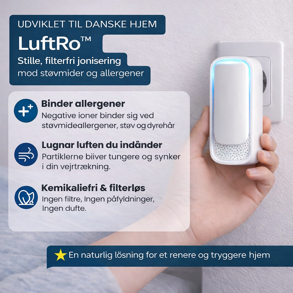 LoveleiRo™ – Kompakt Loveleijoniserer til friskere Lovelei i hjemmet