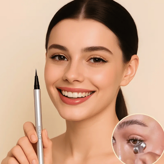 Stempel-eyeliner til præcis øjenmakeup