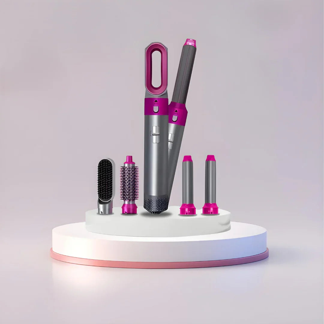AirCurl Lovelei - det ultimative 5-i-1 værktøj til hårstyling