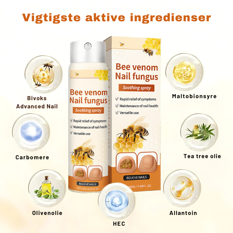LoveleiNegl™ – Avanceret Svampedræbende Loveleiplejespray