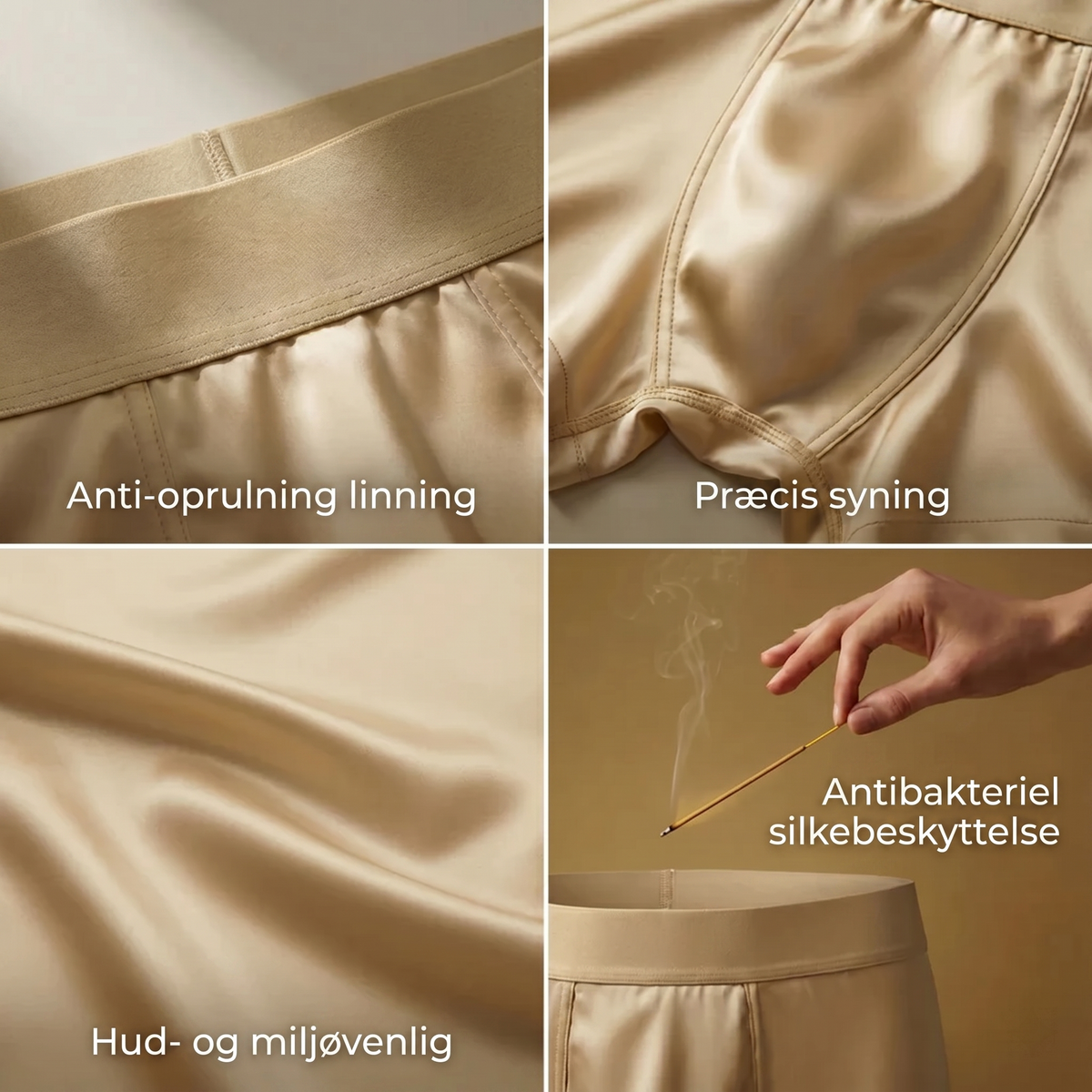 LoveleiSilk™ Silkebløde Boxershorts – Køb 3, Få 3 GRATIS
