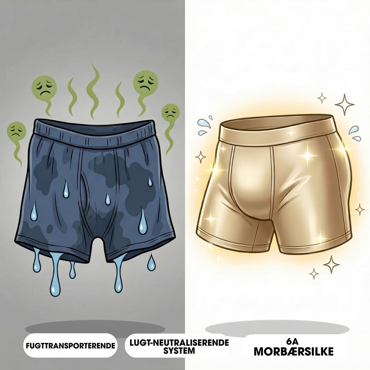 LoveleiSilk™ Silkebløde Boxershorts – Køb 3, Få 3 GRATIS