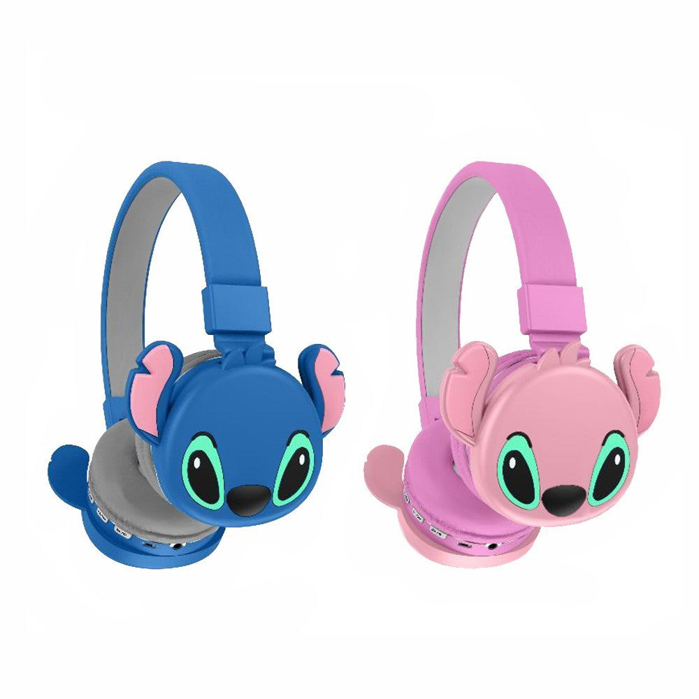Lyshøre -Trådløse Hovedtelefoner til Børn – Labubu, Stitch eller Spiderman