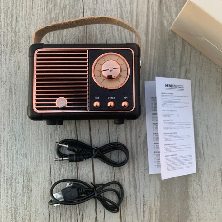 LydBox™ – Kompakt Retro Højtaler