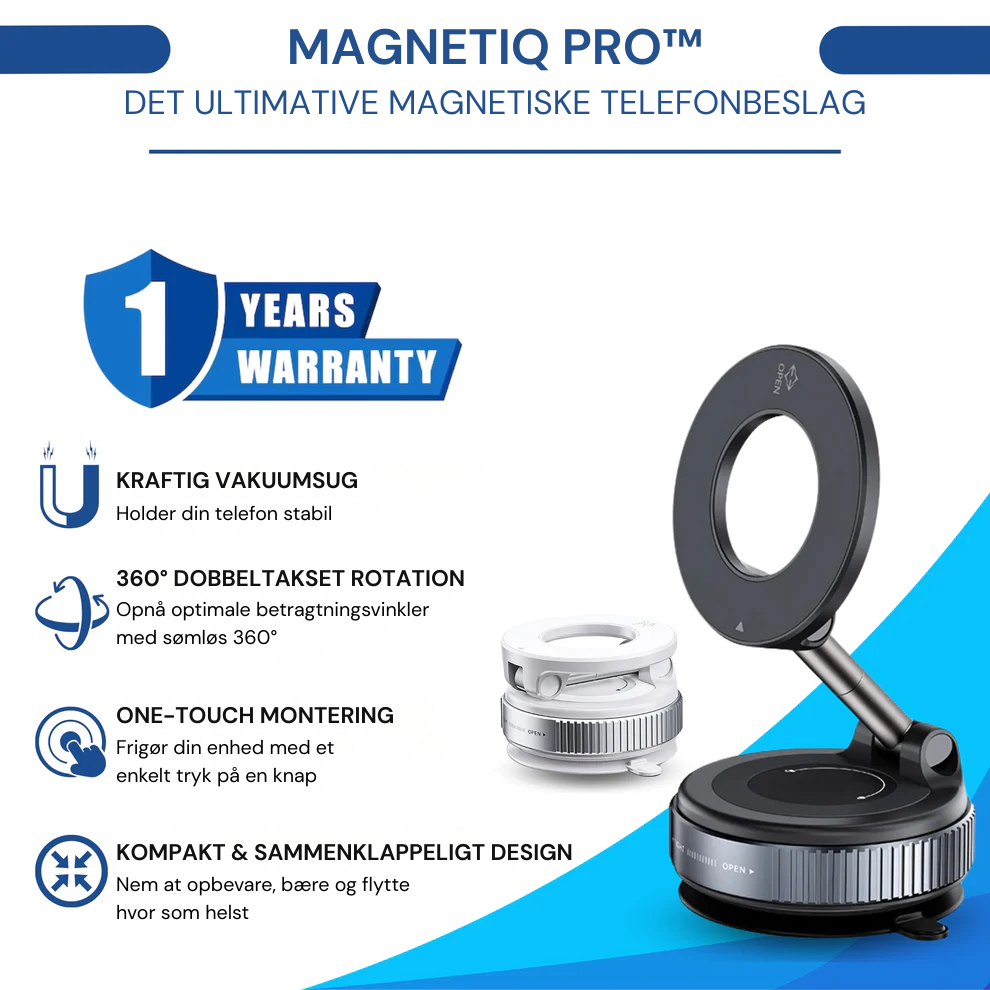 Magnetiq Lovelei™ | 360° magnetisk telefonholder
