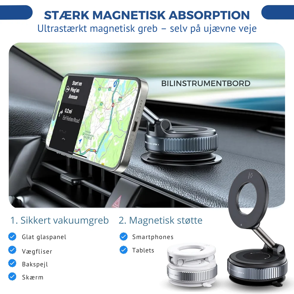 Magnetiq Lovelei™ | 360° magnetisk telefonholder