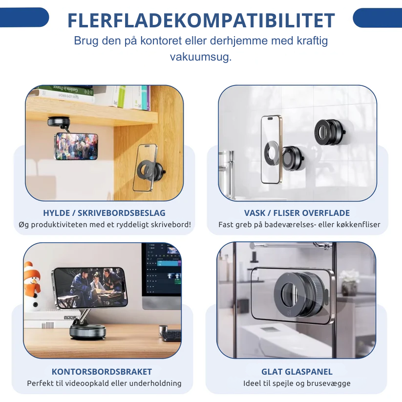 Magnetiq Lovelei™ | 360° magnetisk telefonholder